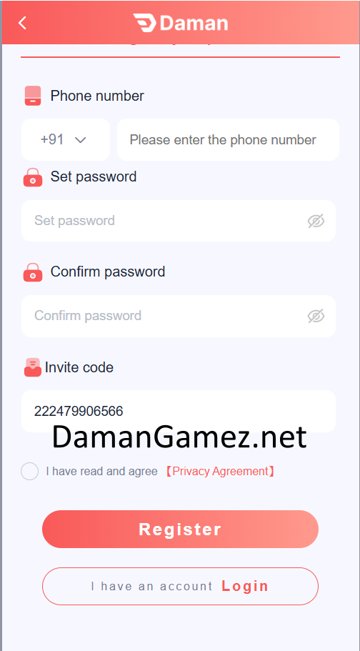 daman-register